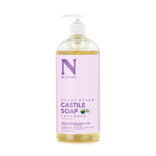 Plant-Based Castile Liquid Soap - Lavender (32oz)