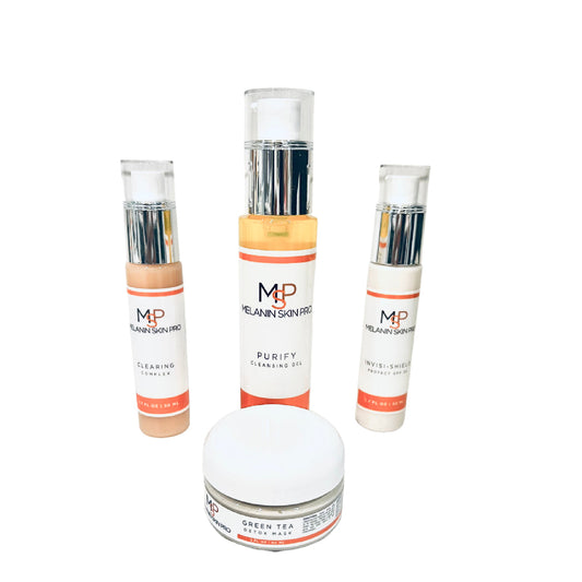 Melanin Skin Pro Basic Acne Bundle ($200 value)
